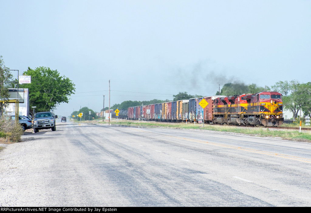 Smoking it up along Loop 523